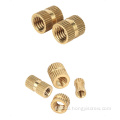 Hex Knurled Threaded Nuts DIN16903 Brass Hex Knurled Threaded Insert Embedded Nuts Supplier